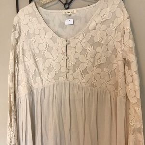 New Ivory Tunic by “Indigo Soul”